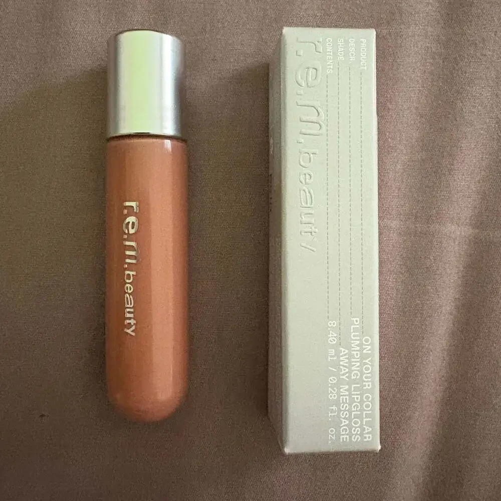r.e.m. beauty On Your Collar Plumping Lip Gloss Away Message